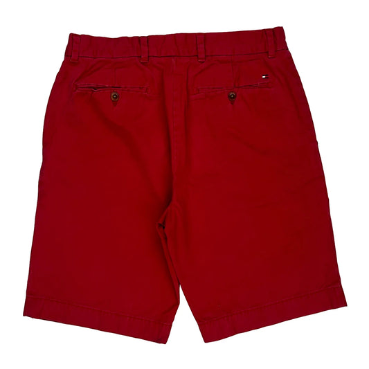 Tommy Hilfiger Shorts - 30W 10L Red Cotton