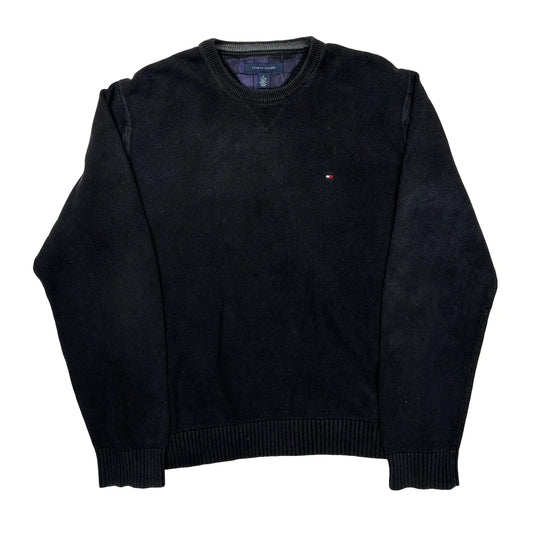 Tommy Hilfiger Jumper - XL Black Cotton