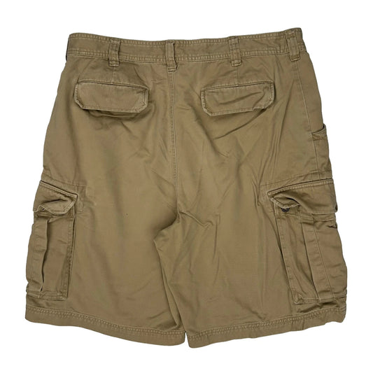 Tommy Hilfiger Cargo Shorts - 36W 10L Khaki Cotton
