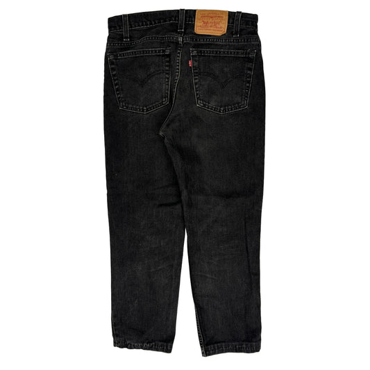 Vintage Levis Jeans - 30W 26L Black Denim