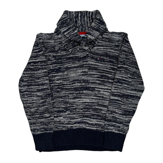 Age 6 Tommy Hilfiger Jumper - Small Grey Cotton Blend