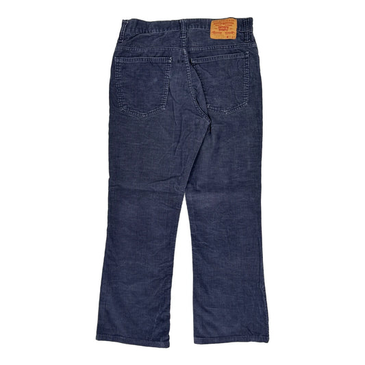 Levis Jeans - 29W 30L Blue Corduroy