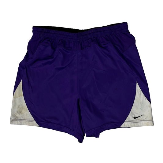 Vintage Nike Fitted Tennis Shorts - Medium Purple Polyester