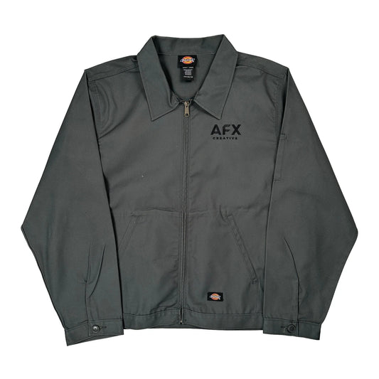 Vintage Dickies Harrington Jacket - XL Gray Polyester