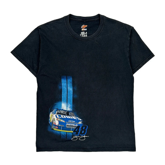 Lowe'S Racing Winners Circle Nascar T-Shirt - Large Black Cotton