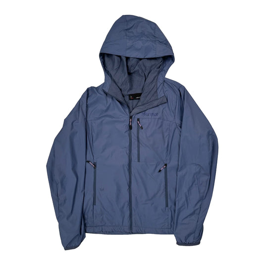 Marmot Windbreaker - Medium Blue Polyester
