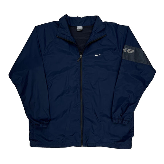 Nike Windbreaker - XL Navy Polyester