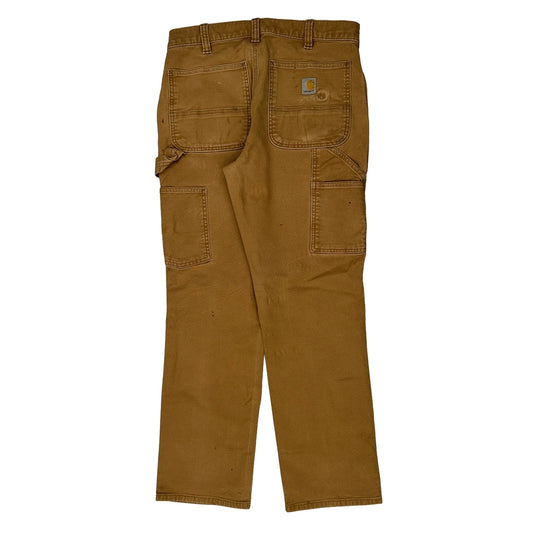 Carhartt Carpenter Trousers - 30W 30L Brown Cotton