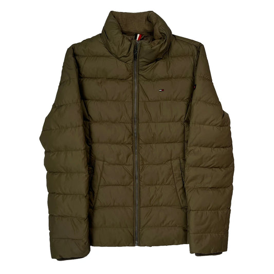 Tommy Hilfiger Denim Puffer - Small Green Polyester
