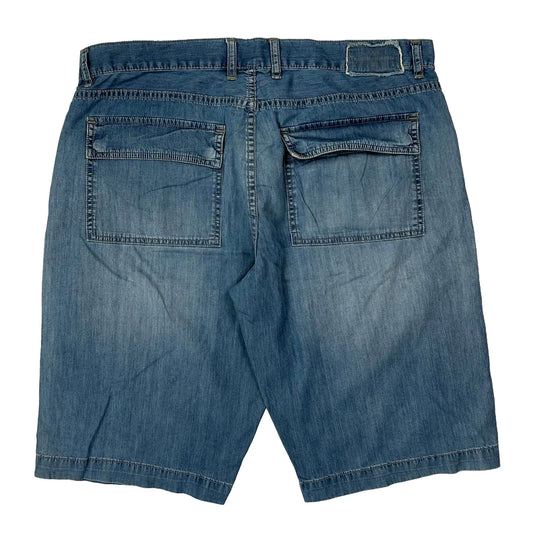 Rodd & Gunn Denim Shorts - 36W 13L Blue Denim