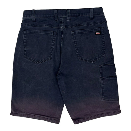 Dickies Carpenter Shorts - 32W 12L Black Cotton