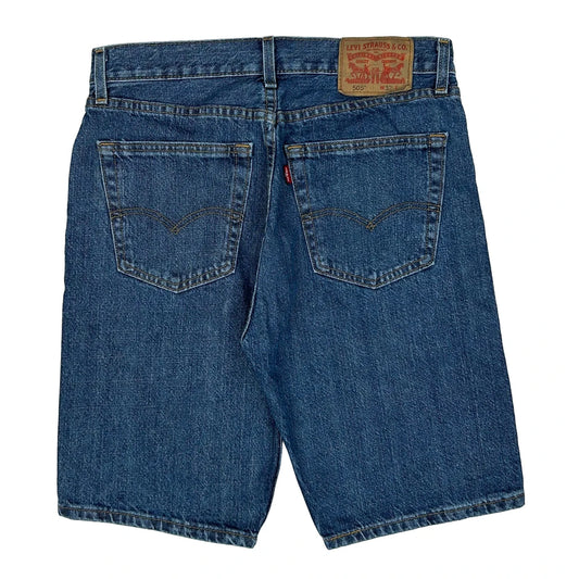 Vintage Levis Denim Shorts - 32W 10L Blue Denim