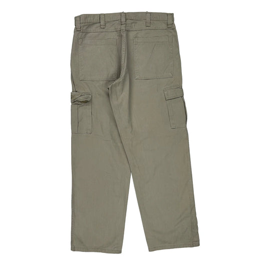 Dockers Cargo Trousers - 36W 32L Khaki Cotton