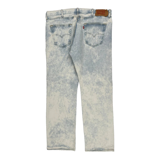 501 Levis Jeans - 38W 30L Acid Wash Cotton