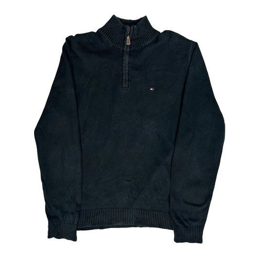 Tommy Hilfiger Jumper - Large Black Cotton