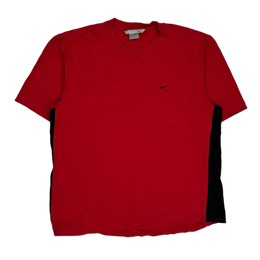 Nike T-Shirt - Small Red Cotton
