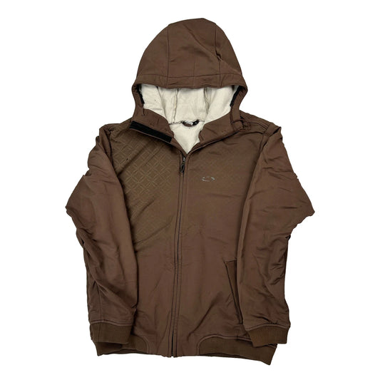 Oakley Jacket - Large Brown Polyester