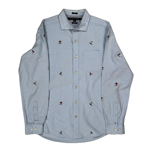Tommy Hilfiger Shirt - Medium Blue Cotton