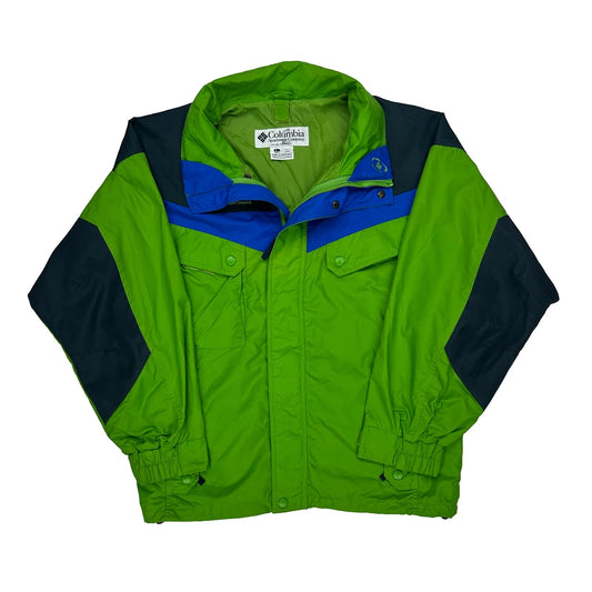 Columbia Ski Jacket - Large Green Nylon