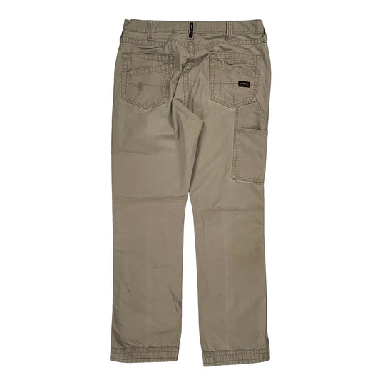 Unbranded Cargo Trousers - 36W 34L Beige Cotton
