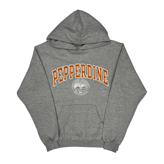 Champion College Hoodie - Medium Grey Cotton Blend