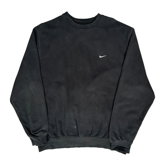 Nike Sweatshirt - Large Black Cotton