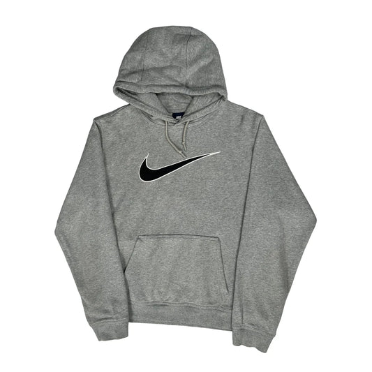 Nike Hoodie - Large Grey Cotton