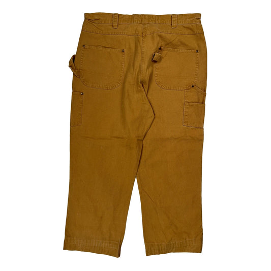 Unbranded Carpenter Trousers - 38W 29L Brown Cotton