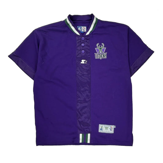Milwaukee Bucks Starter Nba Jersey - XL Purple Polyester