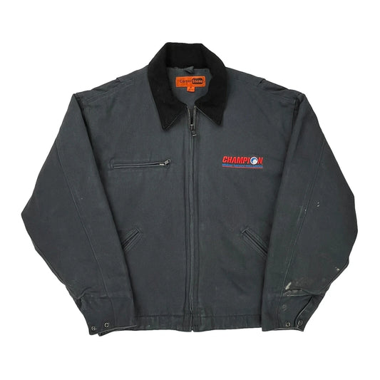 Corner Stone Jacket - Medium Black Cotton