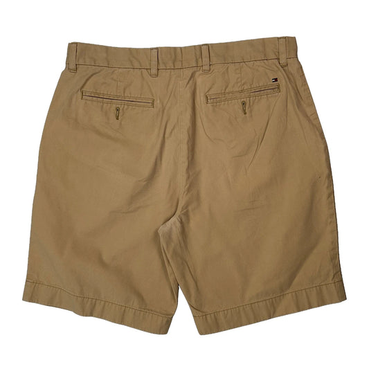 Tommy Hilfiger Chino Shorts - 34W 10L Beige Cotton