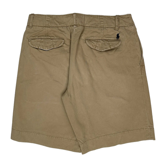Polo By Ralph Lauren Chino Shorts - 34W 8L Khaki Cotton
