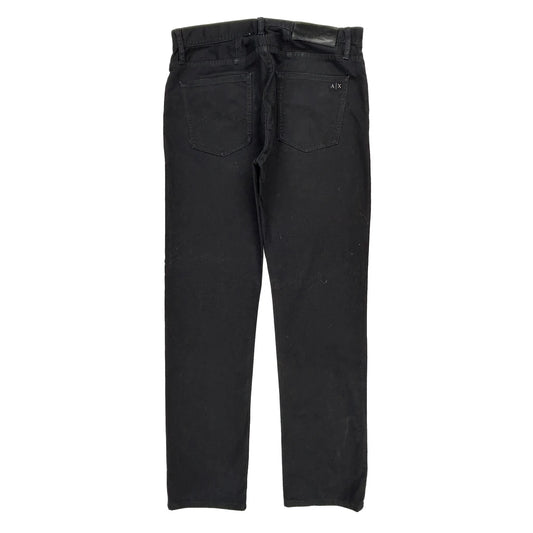 Armani Exchange Jeans - 33W 30L Black Cotton