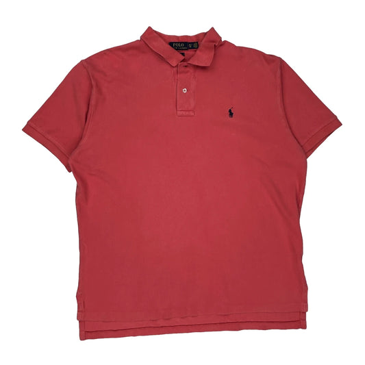 Polo By Ralph Lauren Polo Shirt - XL Red Cotton