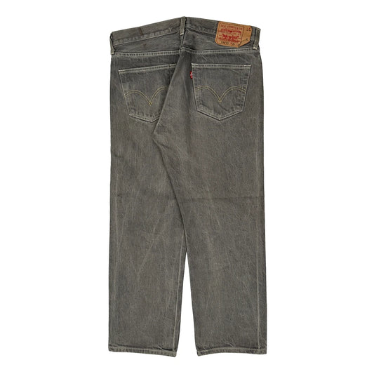 Levis Jeans - 36W 30L Grey Cotton