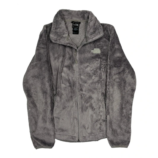 The North Face Fleece Jacket - Small Grey Polyester