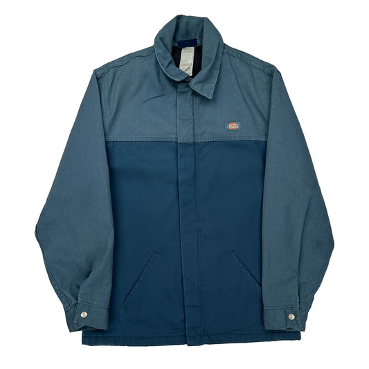 Dickies Jacket - Large Blue Cotton Blend