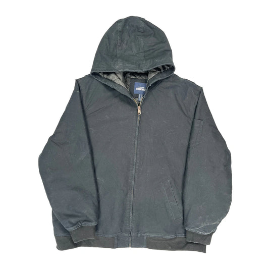 Lands End Jacket - 2XL Black Polyester