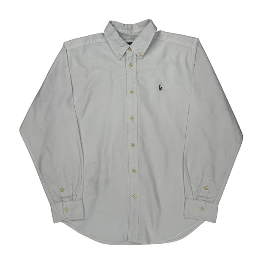 Age 13 Ralph Lauren Shirt - XL White Cotton