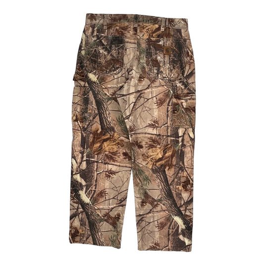 Carhartt Camo Cargo Trousers - 32W 31L Camo Cotton