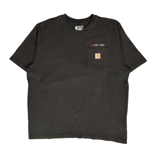 Pspc-Spac Logo Carhartt T-Shirt - XL Black Cotton