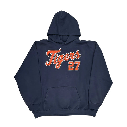 Detroit Tigers Mlb Hoodie - XL Navy Cotton
