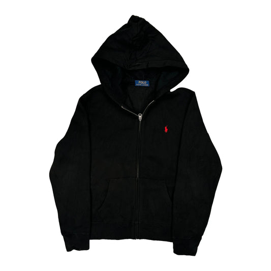 Polo By Ralph Lauren Hoodie - Medium Black Cotton