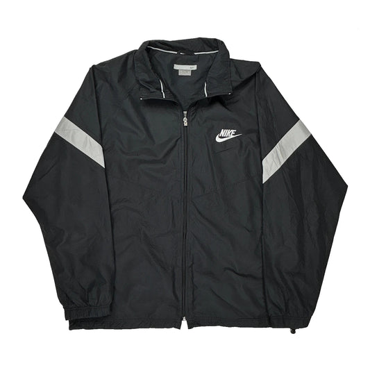 Nike Windbreaker - XL Black Polyester