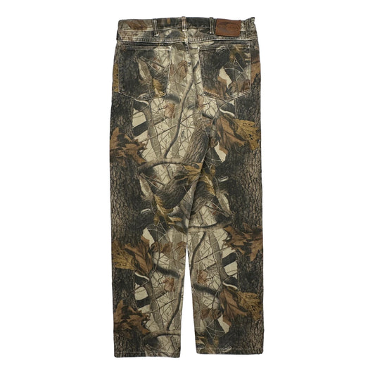Pro Club Camo Trousers - 32W 31L Camo Cotton