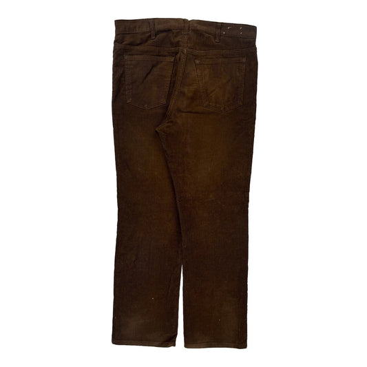 Unbranded Cord Trousers - 36″ Waist Brown Corduroy