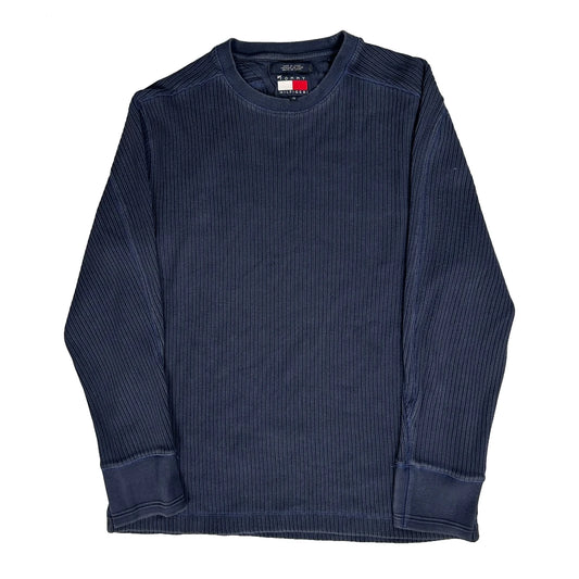 Tommy Hilfiger Jumper - Large Blue Cotton
