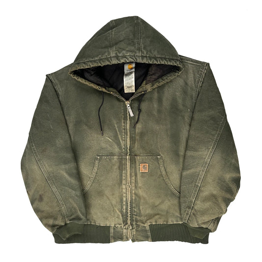 Carhartt J130 Mos Jacket - XL Green Cotton