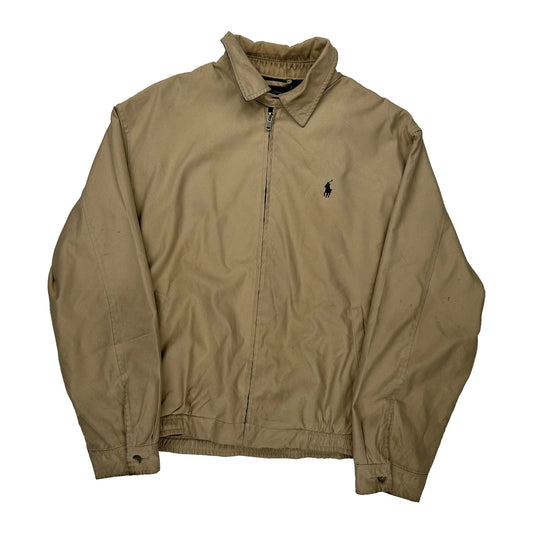 Polo By Ralph Lauren Harrington Jacket - Medium Beige Polyester