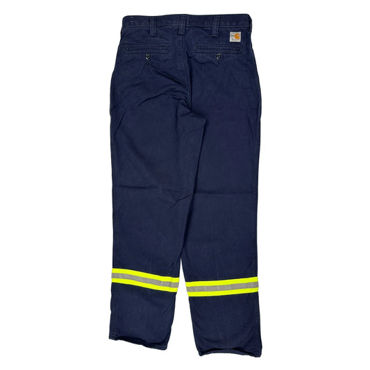Carhartt Cargo Trousers - 32W 32L Navy Cotton